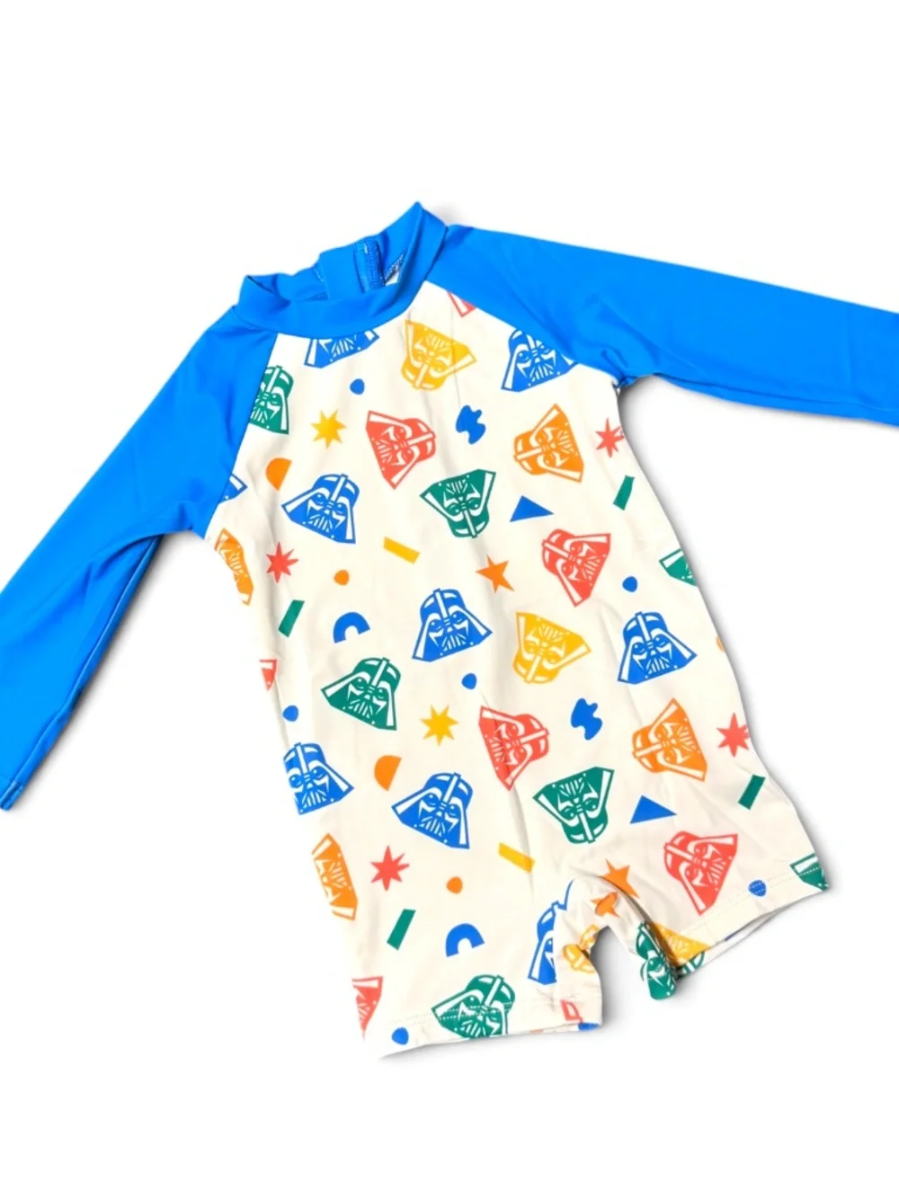 NWT PatPat Star Wars Darth Vader Baby Boy Rash Guard Swimsuit 3-6M